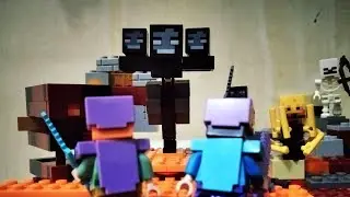 wither - lego minecraft stop motion