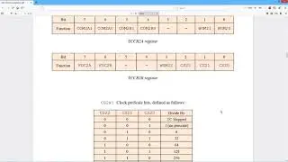 Embedded Programming: Timer/Counters