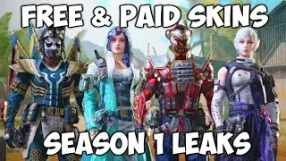 All Free, Lucky Draw, Crate, & Lucky Box Characters Skins | SEASON 1 (2023) | COD Mobile | CODM