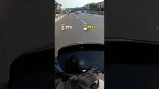 TVS iQube Range test with Pillion rider 🤯 
