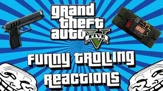 GTA 5 Online: Funny Troll Reactions! (Random Killing Spree Troll)