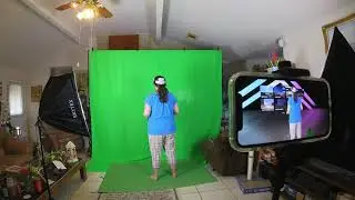 Quest2 Mixed Reality Recording using iPhone and Greenscreen