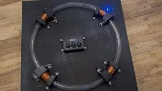 Arduino based magnetic steel ball accelerator