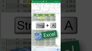 3 hilfreiche Shortcuts für die Arbeit in Excel-Tabellen ⚡ Markieren und Fokussieren ⚡