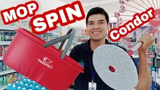 Conheça o melhor mop do ano de 2020   Novo mop Rotatório Condor, MOP SPIN 360