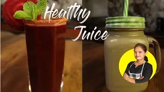 #39 5 Minutes Easy Recipes - 2 Healthy morning Juice | Immunity Booster Smoothies | Monali Bhagwat