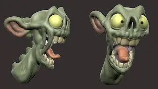 Stylized Zombie Speedsculpt #3