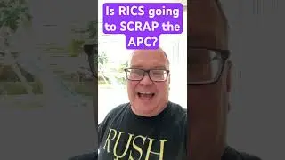 Is RICS going to SCRAP the APC? #youtubeshorts #shortvideo #learning #realestate #construction #land