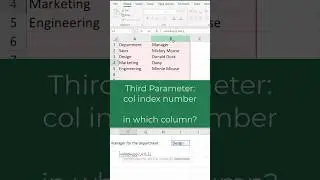 Vlookup explained in 1 minute