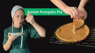 Amish Pumpkin Pie - Amish cookbook is on my website