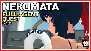 【Chinese Dub / English Sub】Full Nekomata Agent Story Quest | Zenless Zone Zero v1.0