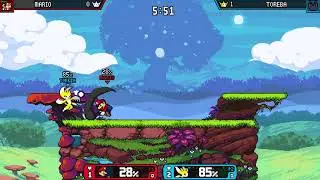 Rivals of Aether Mario vs Ori