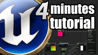 Unreal Engine 4 Minutes beginner tutorial - MASKED Material