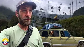 VALLE de COCORA Y SALENTO 🇨🇴 ¿PODREMOS DORMIR 5 en el COCHE? - EP8 Colombia a Argentina en Renault 4