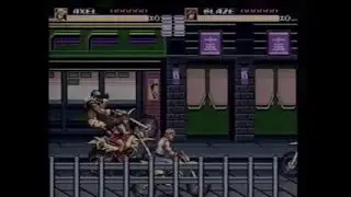 BARE KNUCKLE III Beta footage SEGA VHS December 1993