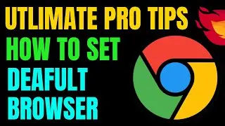 How to Set Google Chrome as Default Browser in Windows 11 || CHANGE DEFAULT BROWSER