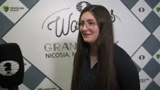 Interview with Oliwia Kiolbasa | FIDE Women's Grand Prix in Nicosia | 8 Round