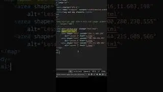 Preview HTML 9b - map and area elements in HTML #html #html5 #html5tutorial #html5course