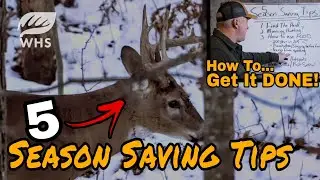 Save Your Deer Season With These Tips