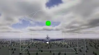 Unity Combat Flight Sim Plane AI Strafes Train AI