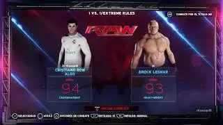 CRISTIANO RONALDO VS BROCK LESNAR: ¿La Revancha?  WWE2K18 by Rkoesp16