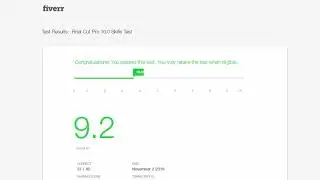 Final Cut Pro 10.0 Skills Test Fiverr Top 10