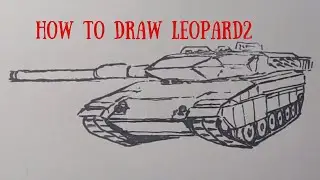 How to draw leopard2 #drawing