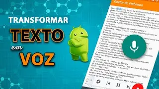 COMO TRANSFORMAR TEXTO EM VOZ