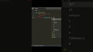 python Fibonacci sequence code