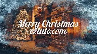 Christmas Greetings Intro, After Effects Tutorial & Template