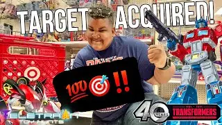 WE HIT THE BULLSEYE!!! | HUNT + UNBOXING of Optimus Prime 2024 TARGET PACK! [Teletraan Toy Hunts 27]