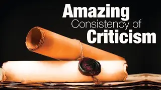 Amazing Consistency of Criticism