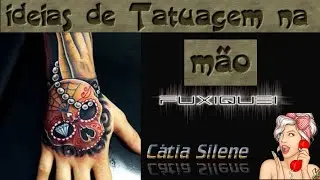 Tatuagens nas mãos fantásticas-Tatuagens Femininas - Delicadas- incríveis!!!