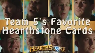Team 5's favorite hearthstone cards