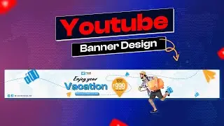 YouTube Banner Design In Photoshop 2023 Photoshop Tutorial