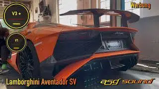Lamborghini Aventador SV | ASG Sound | V1 / V3 + | Sportauspuff
