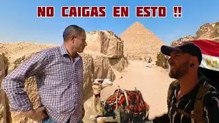 SCAMS and NOT-Visited Areas of the Pyramids of Giza | Egypt 🇪🇬