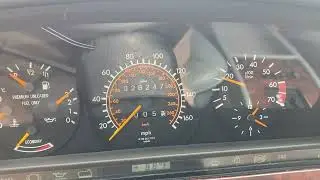 1988 Mercedes-Benz 560SEL Cold Start!