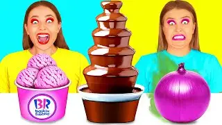 Шоколадный Фонтан Челлендж | Смешные Моменты c DaGaDa Challenge