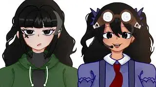 || zoi zoi zoi and miaw miaw miaw || meme/trends? || ft. @charline5112 || art ||