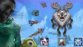 Terraria | Summon and Fight the Deerclops . EXE