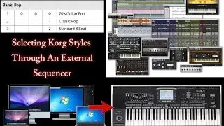 Korg PA Arranger Keyboards -Selecting Styles using a DAW (Part 1)