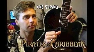 Pirates Of The Caribbean Theme On 1 STRING