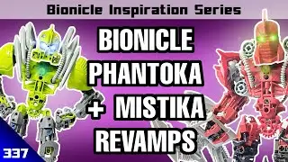 EPIC LEGO TOA REVAMPS - Bionicle Inspiration Series - Phantoka + Mistika (Ep 337)