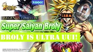 DRAGON BALL LEGENDS THIS LEGENDARY BROLY IS MAD!