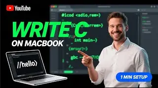Write  & Run Your First C Program