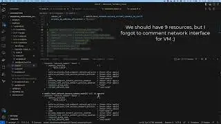 Example of Terraform module: Network