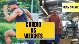 What is Fastest Way For (Weight loss/Fat loss) Cardio Or Weights? | Science Explained