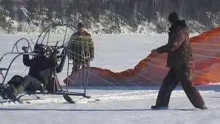 Полет на самодельной тележке_Кострома