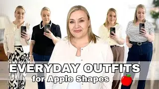 WHAT I WORE IN A WEEK | Real Outfits For Apple Shapes